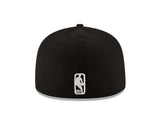 Men's NBA Chicago Bulls Black/White 59Fifty Fitted Hat - Pro Jersey Sports