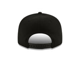 Pittsburgh Steelers New Era Black and White Basic 9FIFTY Snapback Hat - Pro Jersey Sports