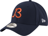 Chicago Bears New Era Navy Classic B Logo 9FORTY Adjustable Hat - Pro Jersey Sports