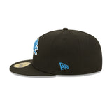 Men's Detroit Lions New Era Basic Black 59FIFTY Fitted Hat - Pro Jersey Sports