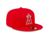 Men's Anaheim Angels New Era Red Game Authentic Collection On-Field 59FIFTY Fitted Hat - Pro Jersey Sports