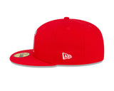 Men's Anaheim Angels New Era Red Game Authentic Collection On-Field 59FIFTY Fitted Hat - Pro Jersey Sports