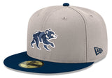 Chicago Cubs Stone/Navy Spring Training Bear New Era 59FIFTY Fitted Hat - Pro Jersey Sports