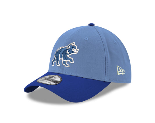 Men's Chicago Cubs New Era Walking Bear 39THIRTY Flex-Fit Hat