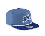 Chicago Cubs New Era Sky Blue/Royal Blue Spring Training Bear Golfer Snapback Adjustable Hat - Pro Jersey Sports
