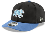 Chicago Cubs New Era Black/Sky Blue Spring Training Bear Low Profile 9FIFTY Snapback Adjustable Hat - Pro Jersey Sports