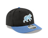 Chicago Cubs New Era Black/Sky Blue Spring Training Bear Low Profile 9FIFTY Snapback Adjustable Hat - Pro Jersey Sports