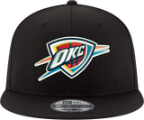 Men’s Oklahoma City Thunder Black 9FIFTY Snapback Hat By New Era - Pro Jersey Sports