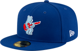 Men's Chicago Cubs New Era Royal Alternate Guitar Bear BP 59FIFTY Fitted Hat - Pro Jersey Sports