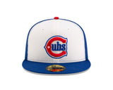 Men's Chicago Cubs New Era White/Royal Alternate Authentic Collection On-Field 59FIFTY Fitted Hat - Pro Jersey Sports