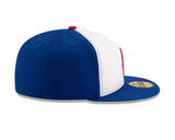 Men's Chicago Cubs New Era White/Royal Alternate Authentic Collection On-Field 59FIFTY Fitted Hat - Pro Jersey Sports