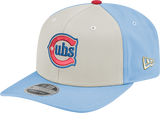 Chicago Cubs New Era Alternate 2 Chrome/ Sky Blue 9SEVENTY Hat - Pro Jersey Sports