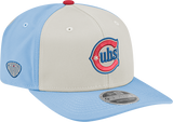 Chicago Cubs New Era Alternate 2 Chrome/ Sky Blue 9SEVENTY Hat - Pro Jersey Sports