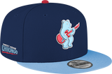 Chicago Cubs New Era Guitar Bear Alternate Navy/Sky Blue 9FIFTY Snapback Hat - Pro Jersey Sports