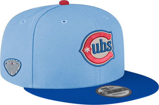 Chicago Cubs New Era 2nd Alternate Sky Blue/Royal 9FIFTY Snapback Hat - Pro Jersey Sports