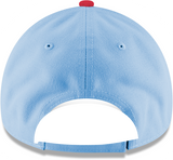 Youth Chicago Cubs Alternate 2 9FORTY Adjustable Chrome/Sky Blue Cap By New Era - Pro Jersey Sports