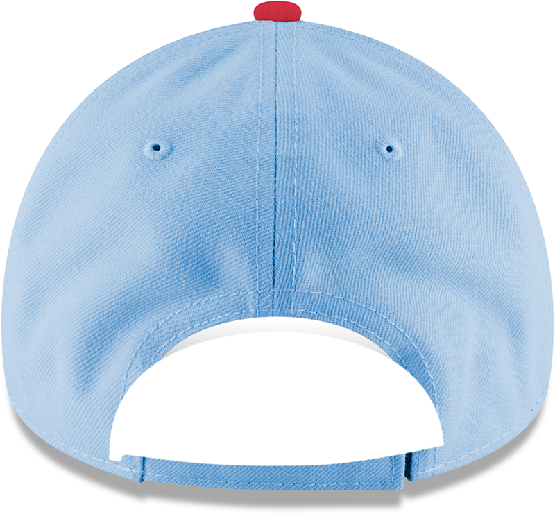 Youth Chicago Cubs Guitar Bear Alternate 9FORTY Adjustable Chrome/Sky Blue Cap By New Era - Pro Jersey Sports