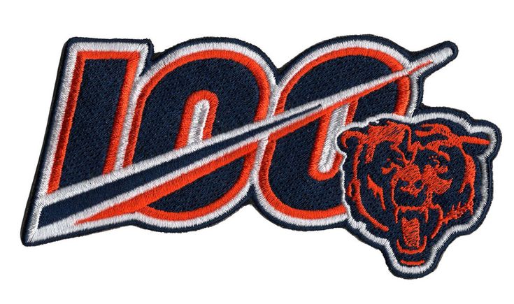 Chicago Bears 100 Years Commemorative Patch