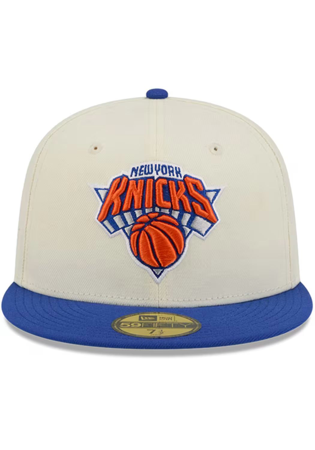 New York Knicks Chrome/Royal 2 Tone New Era 59FIFTY Fitted Hat