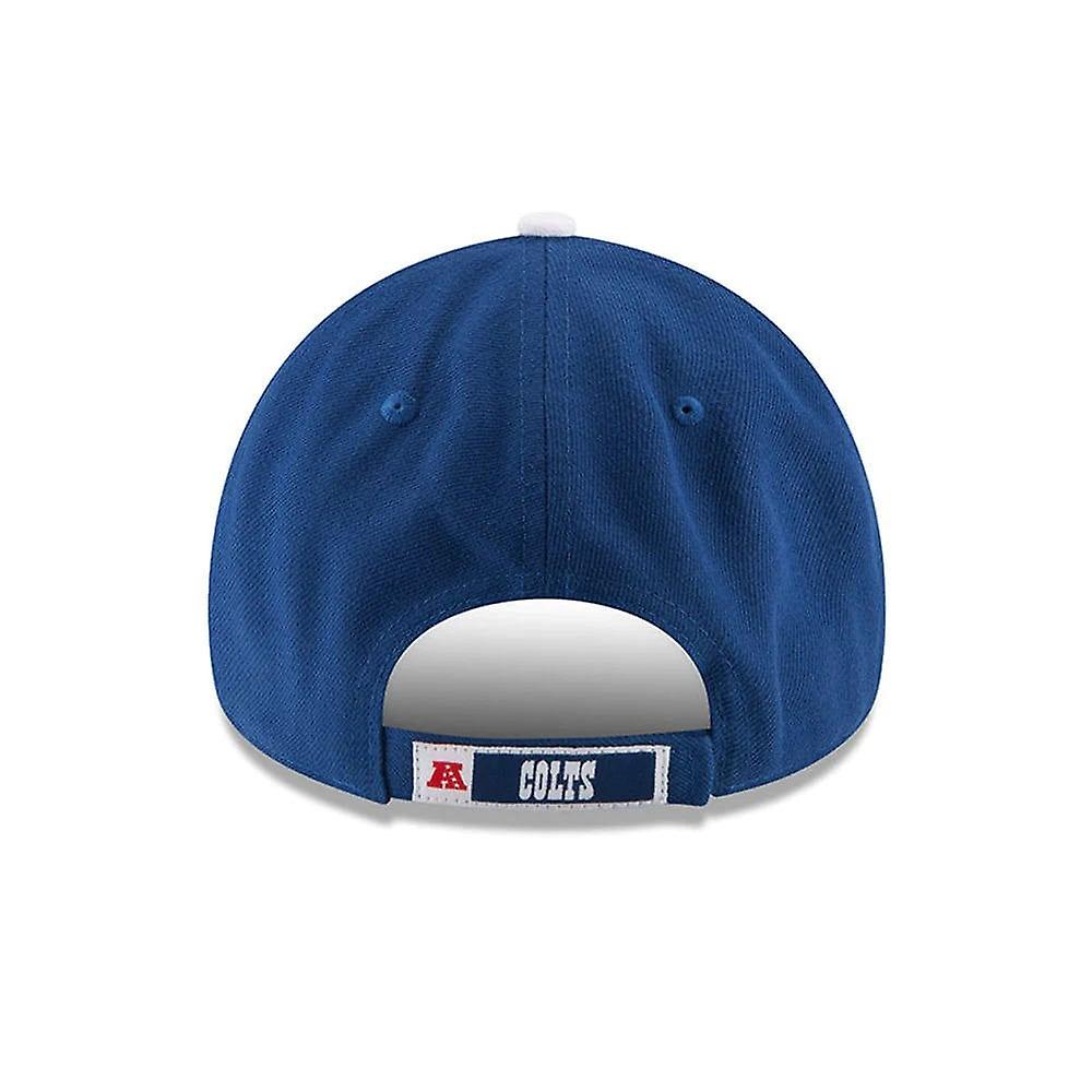 Indianapolis Colts Blue The League 9FORTY Adjustable Game Cap - Pro Jersey Sports