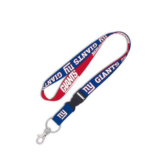 New York Giants 1" Lanyard with Detachable Buckle By Wincraft - Pro Jersey Sports