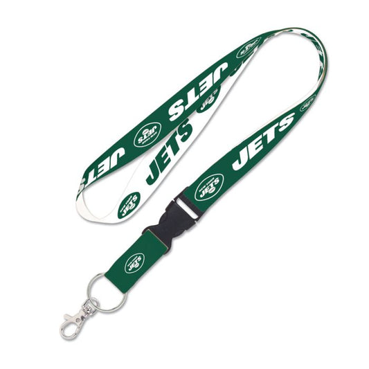 New York Jets 1" Lanyard with Detachable Buckle By Wincraft