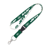 New York Jets 1" Lanyard with Detachable Buckle By Wincraft - Pro Jersey Sports