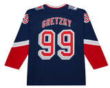 Men's Wayne Gretzky Navy New York Rangers 1996/97 Power Play Player Jersey - Pro Jersey Sports