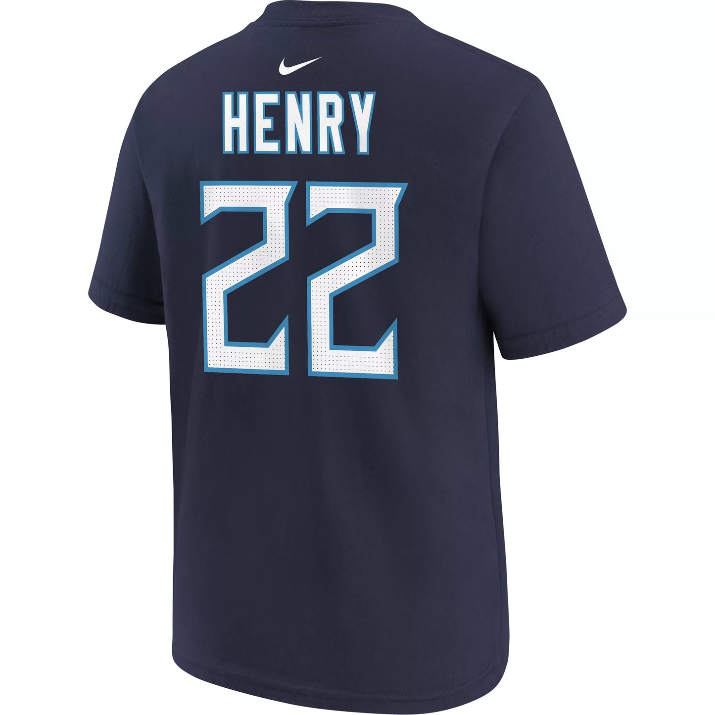 Youth Tennessee Titans Derrick Henry Nike Navy Player Pride Name & Number Performance T-Shirt