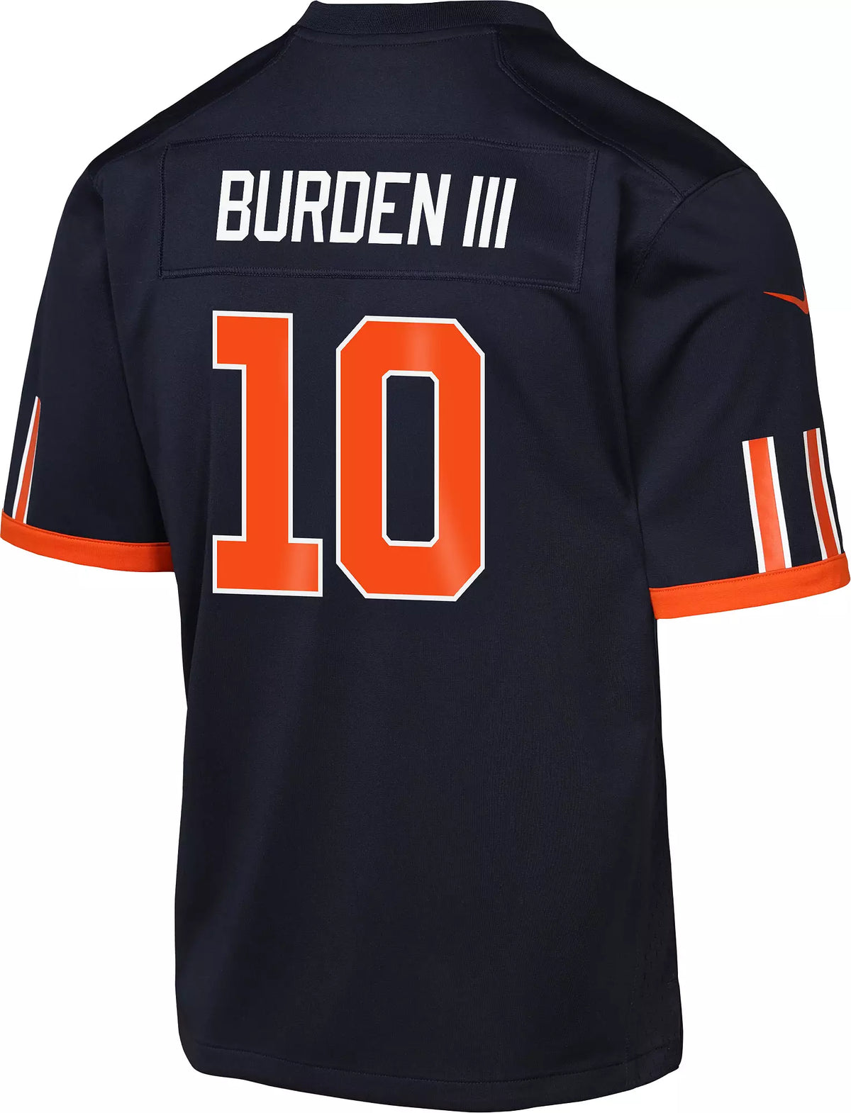 Youth Luther Burden III Chicago Bears Navy 2026 Rivalries Collection Nike Game Jersey