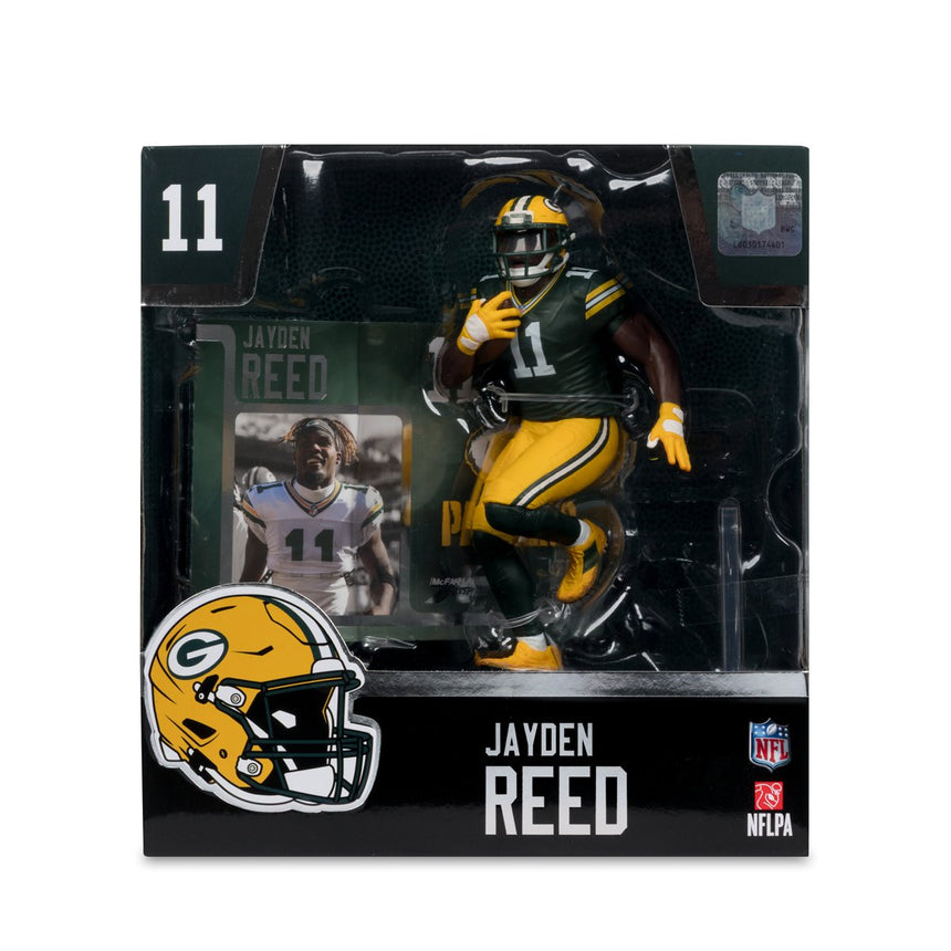 Jayden Reed Green Bay Packers Sportspicks Legacy Series McFarlane Figure - Pro Jersey Sports
