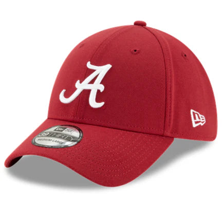 Mens Alabama Crimson Tide New Era Navy 39THIRTY Team Classic Flex Hat