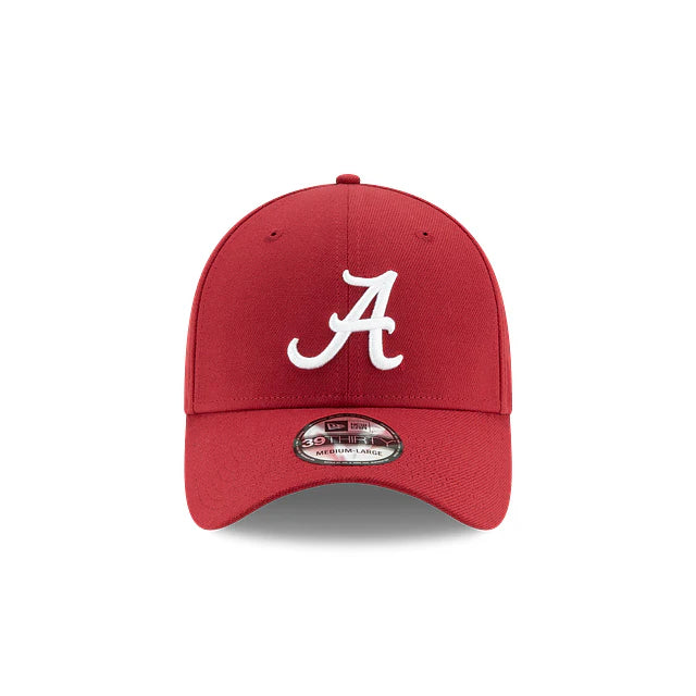 Mens Alabama Crimson Tide New Era Navy 39THIRTY Team Classic Flex Hat