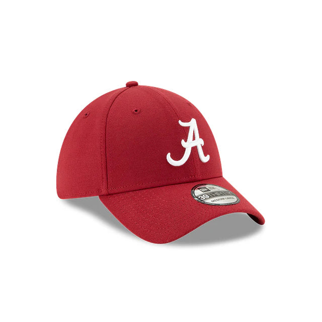 Mens Alabama Crimson Tide New Era Navy 39THIRTY Team Classic Flex Hat