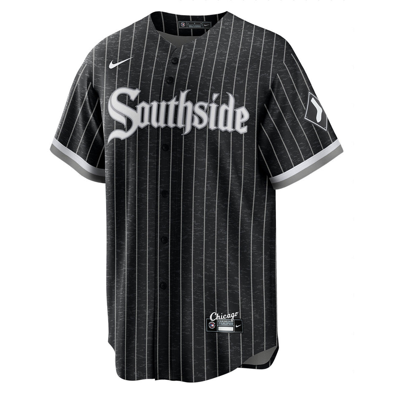 Men's Andrew Vaughn Chicago White Sox Nike Black City Connect Replica Jersey
