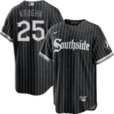Men's Andrew Vaughn Chicago White Sox Nike Black City Connect Replica Jersey - Pro Jersey Sports
