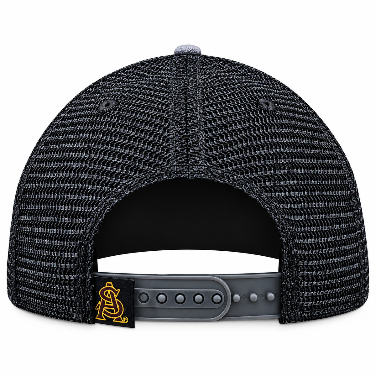Arizona State Sun Devils Top of the World Gray/Black Trucker Adjustable Snapback Hat
