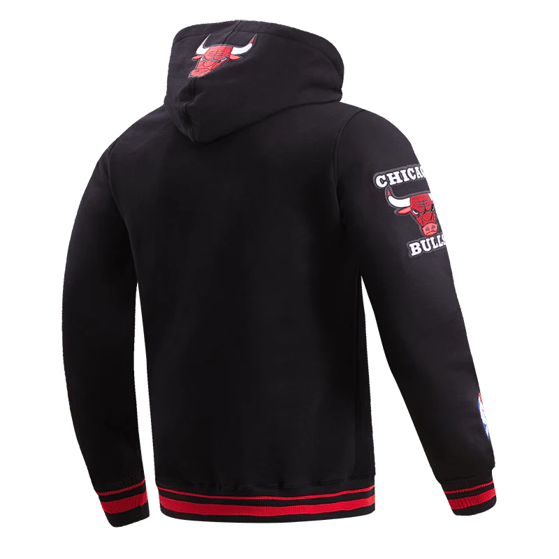 Men's Chicago Bulls Pro Standard Retro Classic Black Hoodie