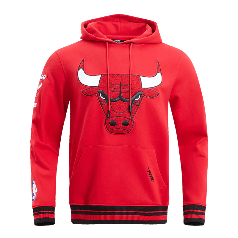 Men's Chicago Bulls Pro Standard Retro Classic Red Hoodie