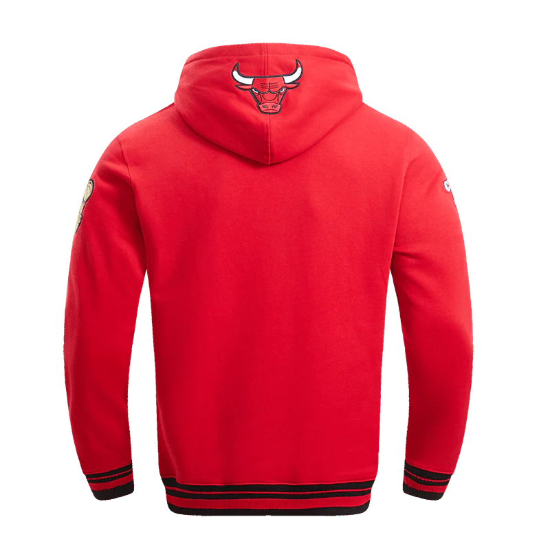 Men's Chicago Bulls Pro Standard Retro Classic Red Hoodie