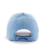 '47 Brand Chicago Cubs Columbia Blue Cooperstown Wool MVP Adjustable hat - Pro Jersey Sports