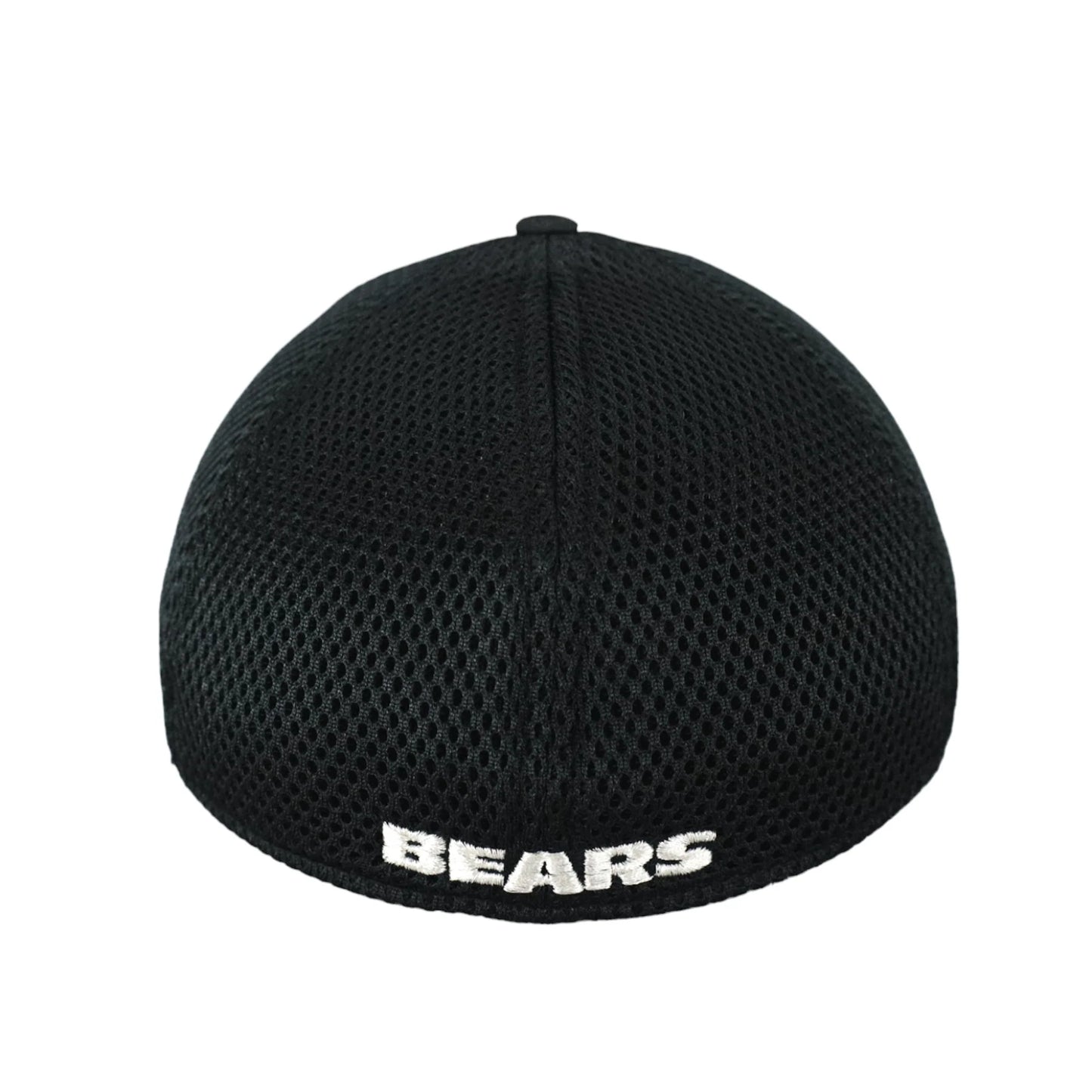 Chicago Bears New Era Black & White 39THIRTY Neo Flex Hat