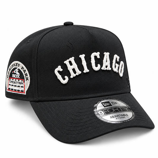Chicago White Sox New Era 1979 Black 9FORTY A-Frame Adjustable Hat