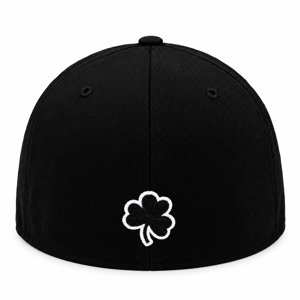 Men's New Era Notre Dame Fighting Irish Black/White ND Logo 59FIFTY Fitted Hat
