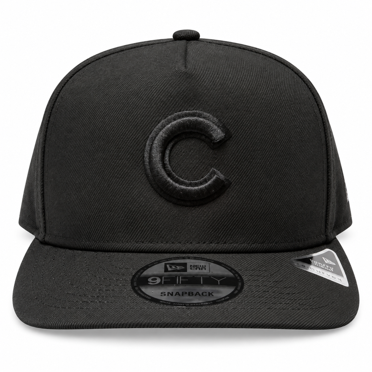 Chicago Cubs Mlb Basic Tonal Black A-Frame 9Fifty Snapback