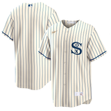 NIKE Men's Chicago White Sox Field of Dreams Cream Cooperstown Collection Blank Replica Jersey - Pro Jersey Sports