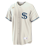 NIKE Men's Chicago White Sox Field of Dreams Cream Cooperstown Collection Blank Replica Jersey - Pro Jersey Sports