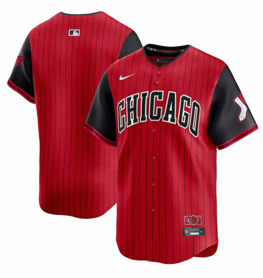 Men's Chicago White Sox Nike 2025 City Connect Red Limited Replica Jersey - Pro Jersey Sports