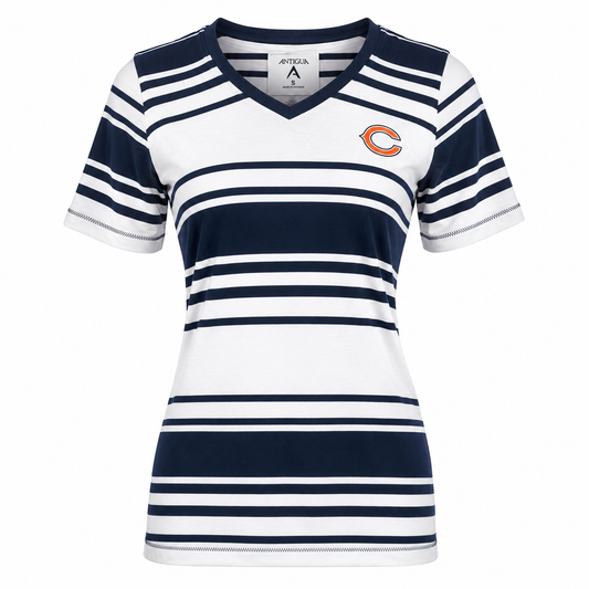 Womens Chicago Bears Rookie Stripped T-Shirt