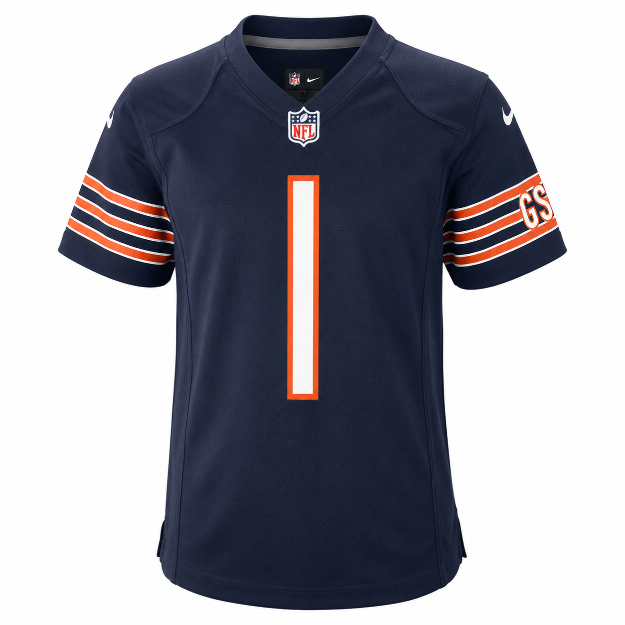 Infant Chicago Bears Justin Fields Nike Navy Replica Game Jersey